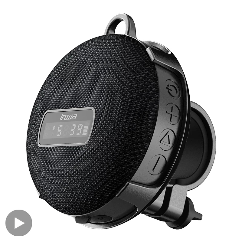 Audio Visualizer Music Player - ลำโพงบลูทูธแบบพกพา กล่องเสียงไร้สาย มินิซับวูฟเฟอร์ ลำโพงบลูทูธสำหรับจักรยาน เสียงดัง