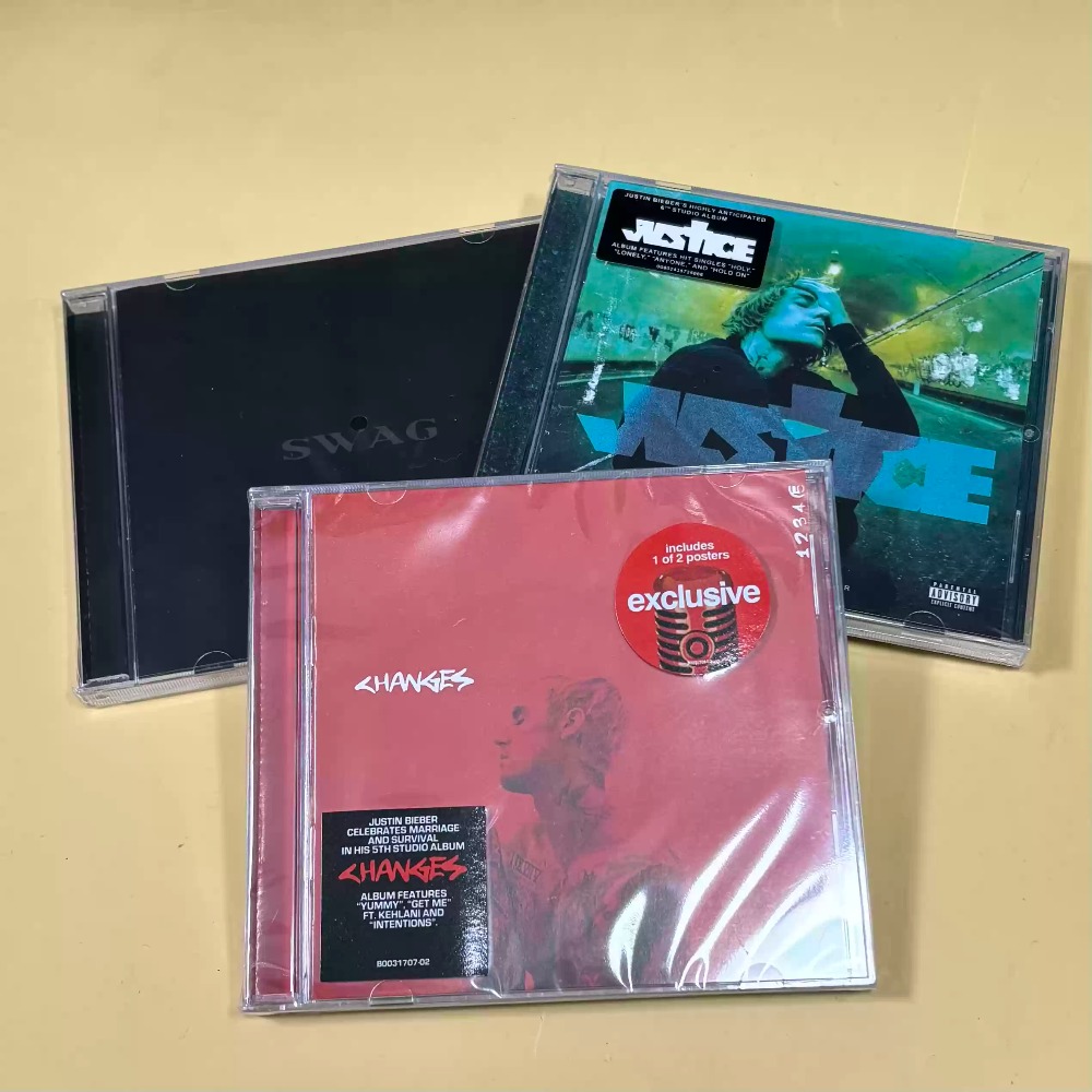 Audio Music Hip Hop - ซีดี 'Justice', 'Changes', 'Swag' ของจัสติน บีเบอร์
