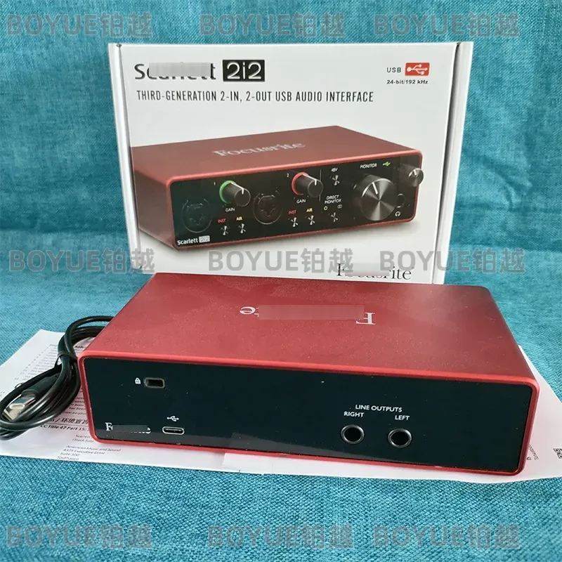 Scarlett 2i2 รุ่นที่ 3 อินเทอร - Audio Music Gen บทวิจารณ์และราคา