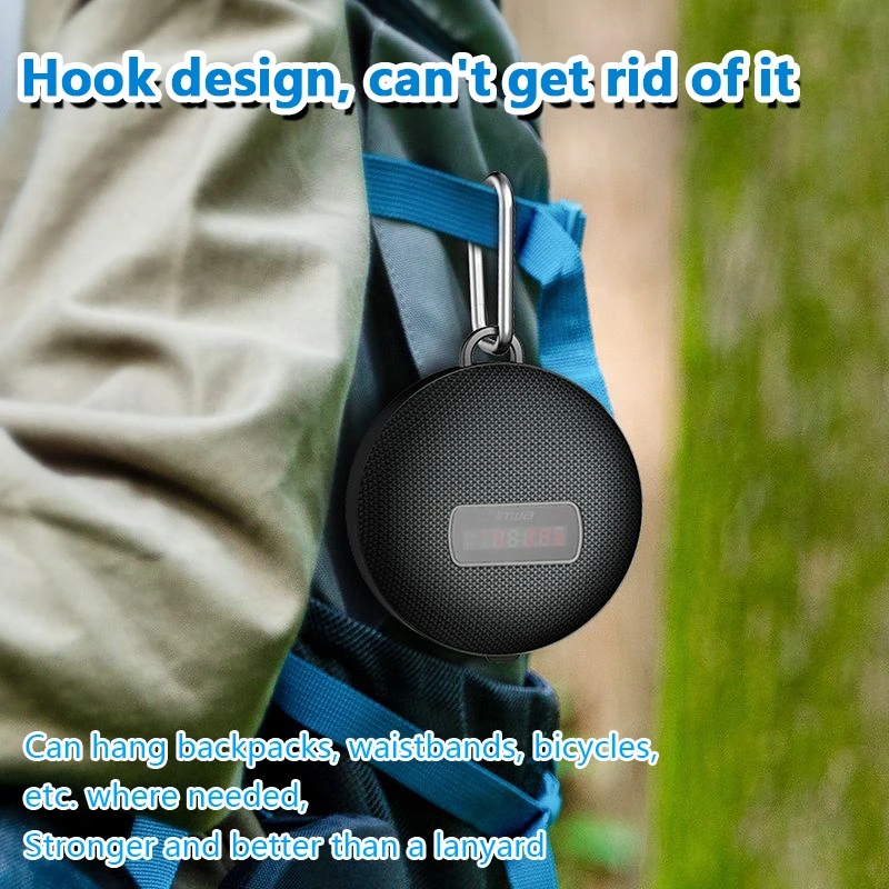 ลำโพงบลูทูธแบบพกพา กล่องเสียงไ - Audio Visualizer Music Player บทวิจารณ์และราคา
