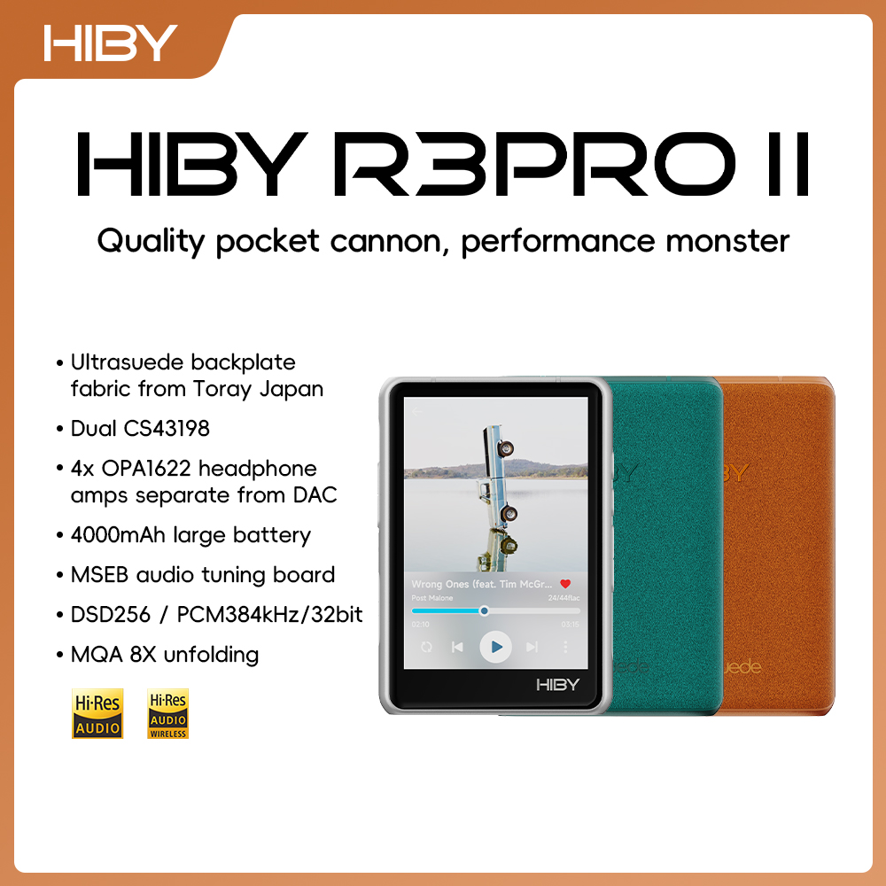HiBy R3 Pro II / Gen 2 เครื่อง - Audio Music Gen บทวิจารณ์และราคา