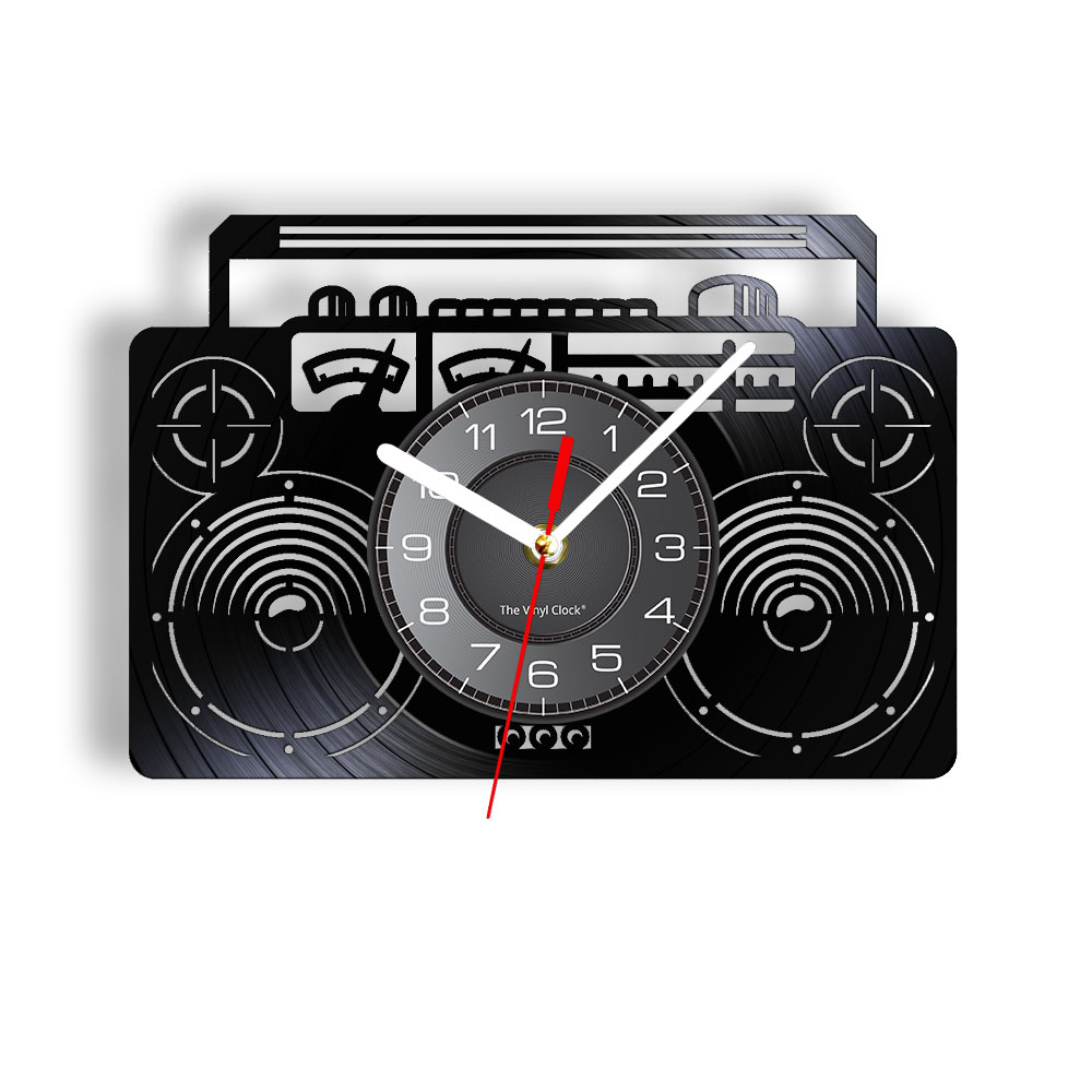 Boombox วิทยุไวนิล LP นาฬิกา G - Audio And Music Separate บทวิจารณ์และราคา