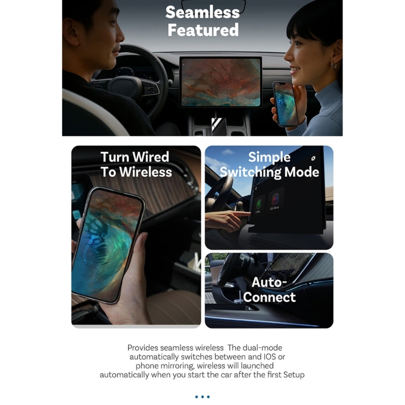 720P 1080P Vehicle Link Compon - Audio Visualizer Music Player บทวิจารณ์และราคา
