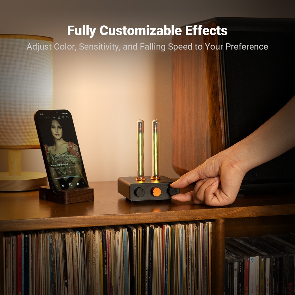 ไฟ RGB LED แสดงผลตามจังหวะเสีย - Audio Music Visualizer Free บทวิจารณ์และราคา