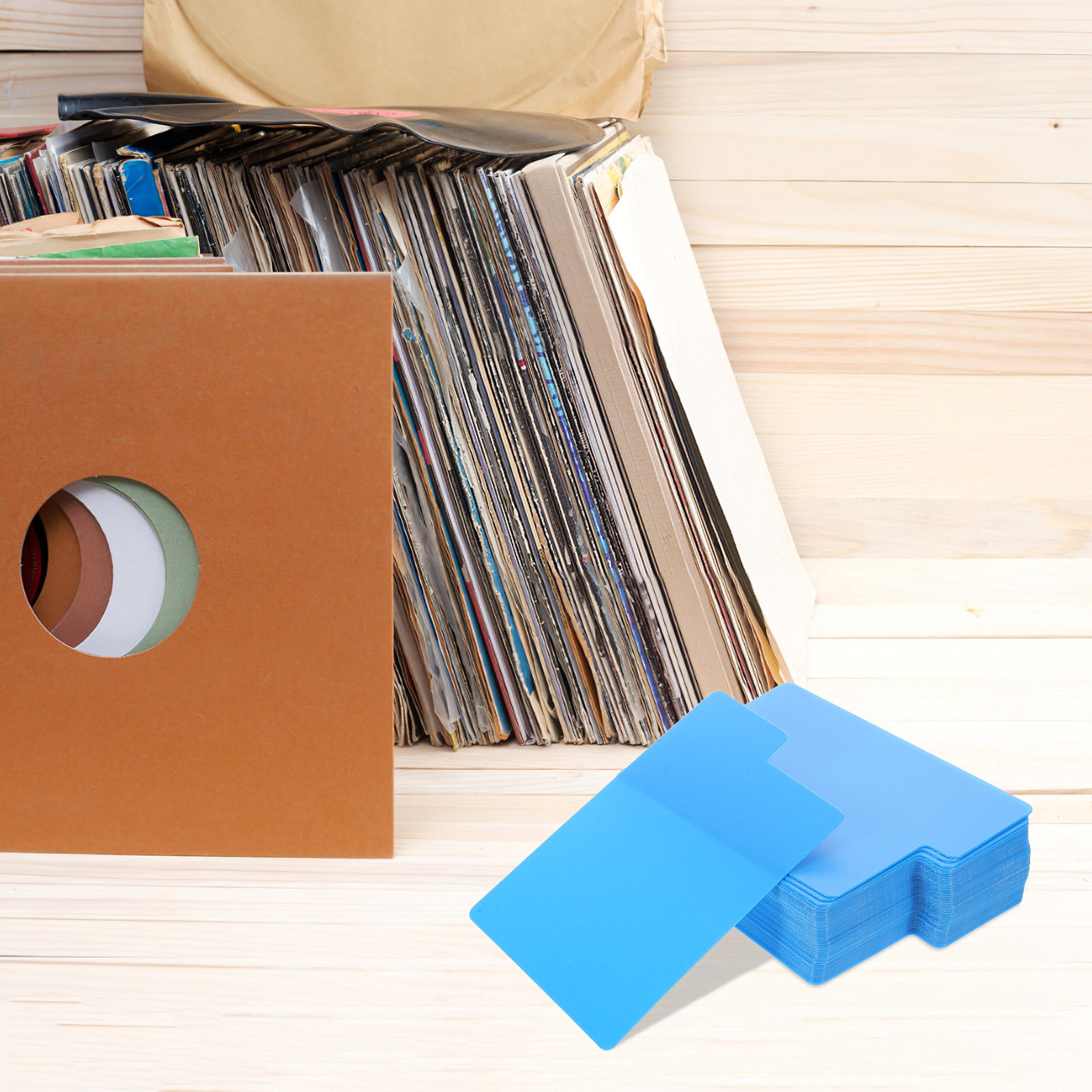 แผ่นกั้นแผ่นเสียงไวนิล 50 ชิ้น - Audio And Music Separate บทวิจารณ์และราคา