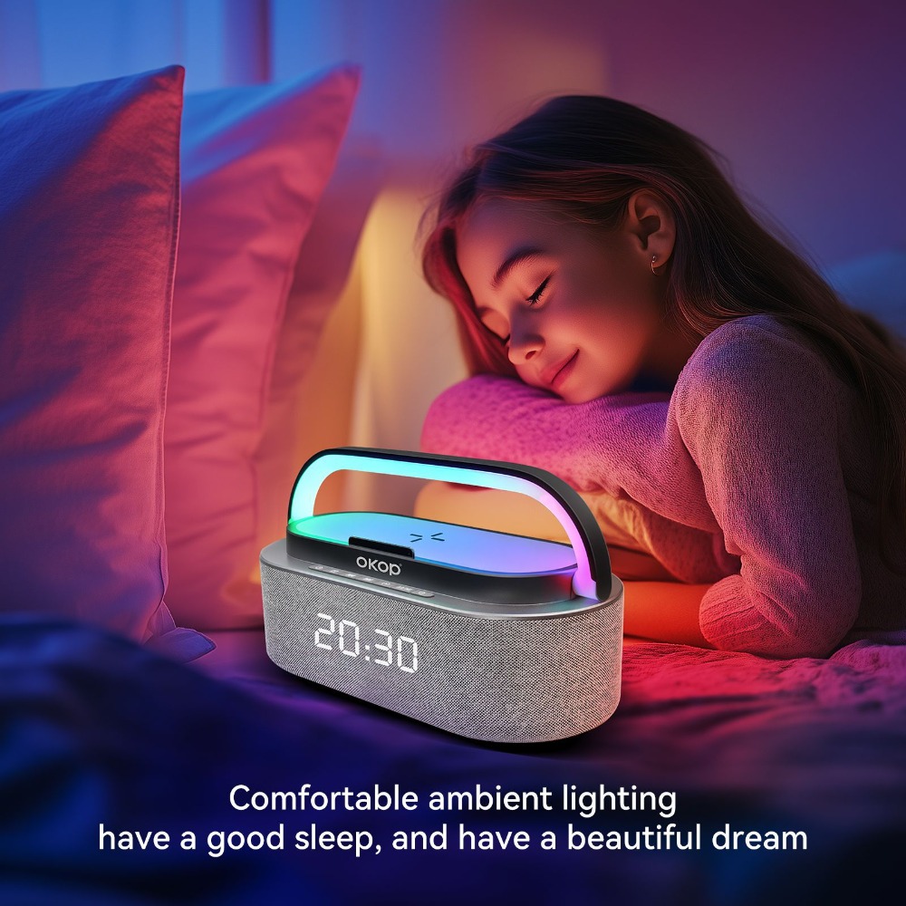 ลำโพงบลูทูธ OKOP, 6 in 1 มัลติ - Audio Music Visualizer Free บทวิจารณ์และราคา