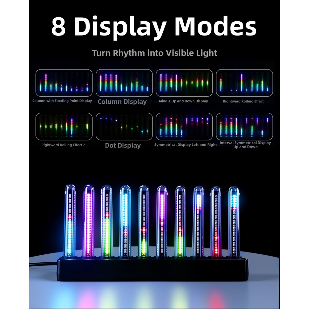ไฟ LED RGB สำหรับ SPECTRUM ตัว - Audio Music Visualizer Free บทวิจารณ์และราคา