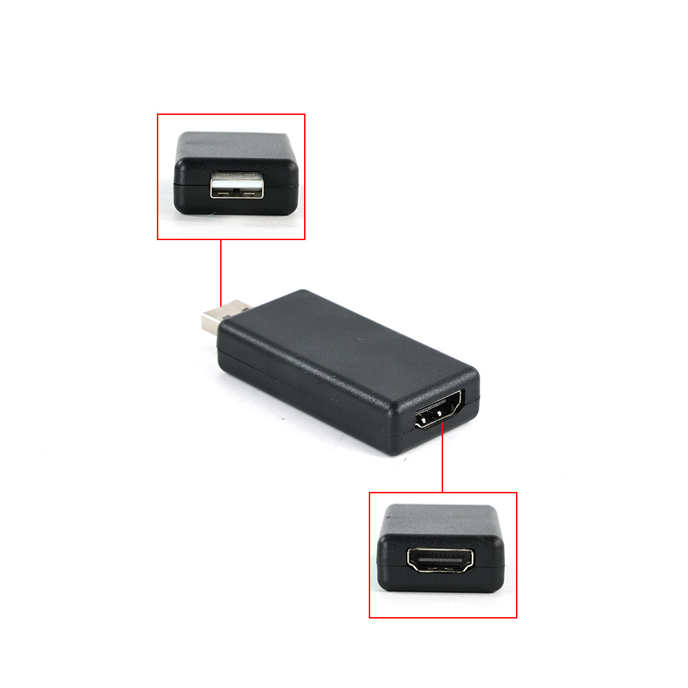 USB To CVBS RCA วิดีโอเอาต์พุต - Audio Music Converter บทวิจารณ์และราคา