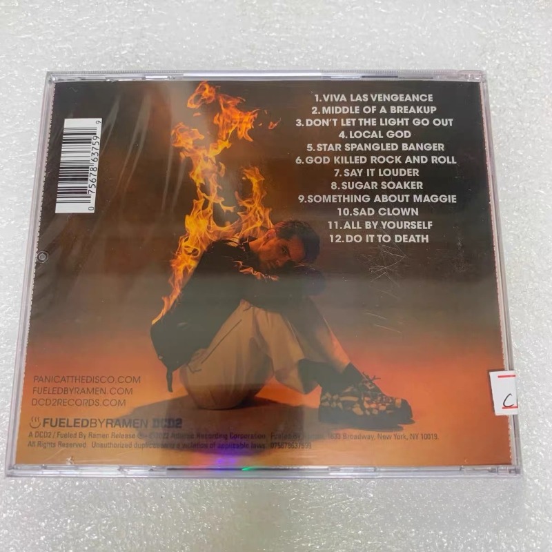 ตื่นตระหนก! แผ่นซีดีเพลงดิสโก้ - Audio Music Hip Hop บทวิจารณ์และราคา