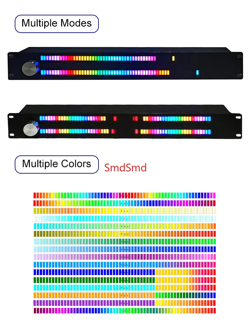 จอแสดงผลสเปกตรัมดนตรี LED 128  - Audio Music Visualizer Free บทวิจารณ์และราคา